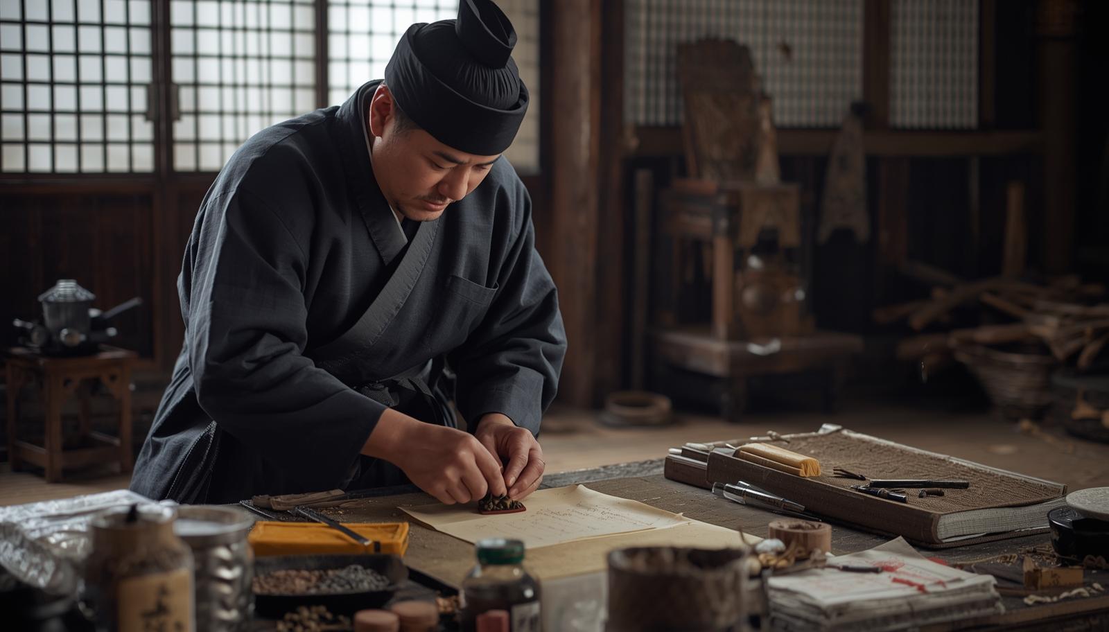 조선시대 문서 봉인에 사용된 재료